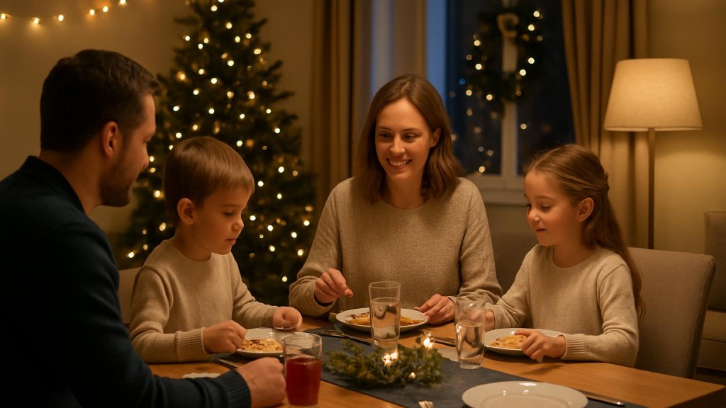 Capodanno con bambini a Prato: soggiorni, cena e attività per famiglie Famiglia con bambini in ambiente accogliente per Capodanno